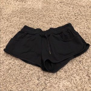Lululemon black shorts size 8